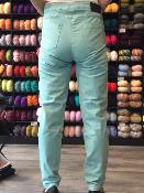 PANTALON DROIT PAZ TORRAZ TURQUOISE